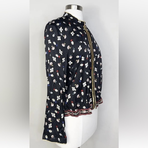 Zadig & Voltaire Vendrix Flower Vintage Jacket . Size: 38 $358 - Picture 5 of 9